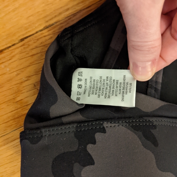 Zyia Forest Camo Adjustable Mesh Bra - Picture 6 of 7